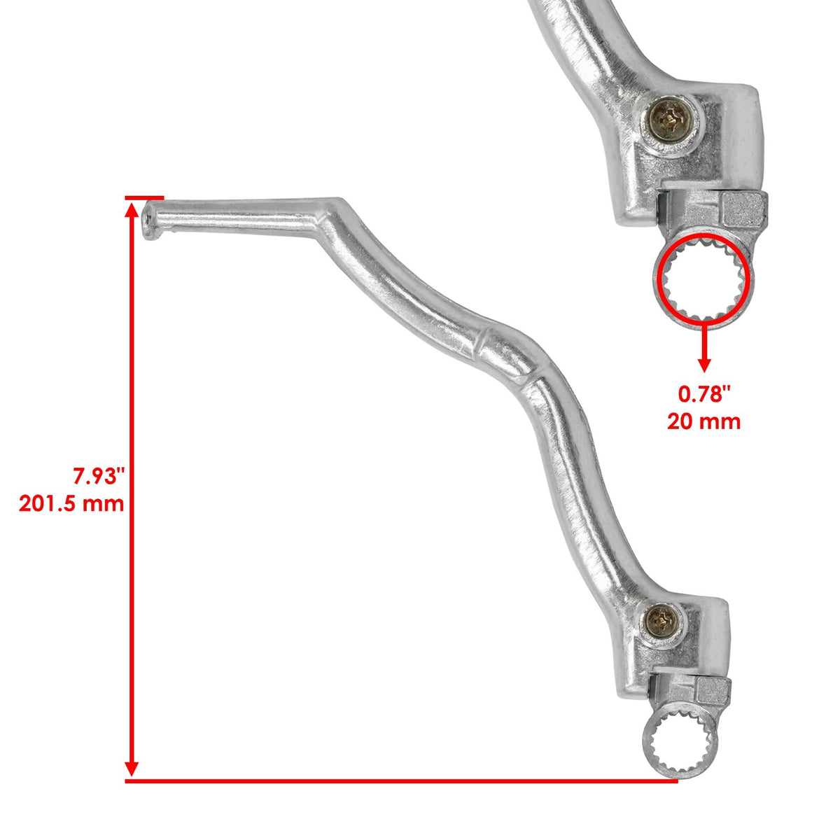 Caltric Kick Start for Honda CRF450X CRF450X (2005–2020)