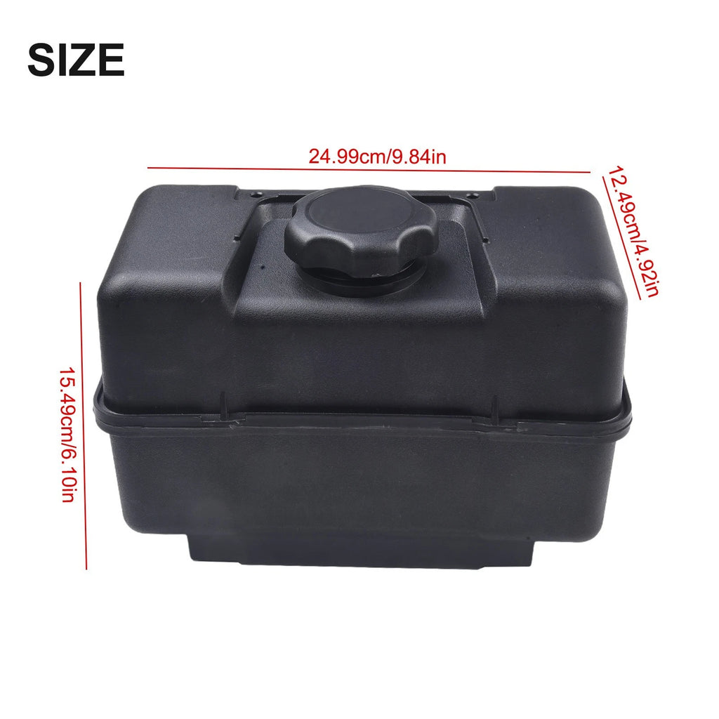 Plastic Fuel Tank with Cap for 4 Quart Applications
