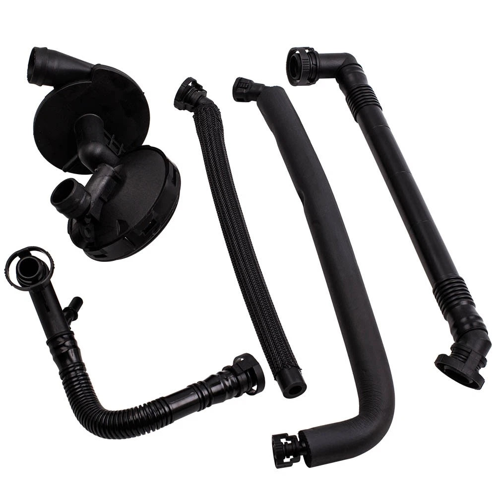 PCV Crankcase Vent Valve Breather Hose Kit for BMW E53 E85 E83 E60 E39 E46