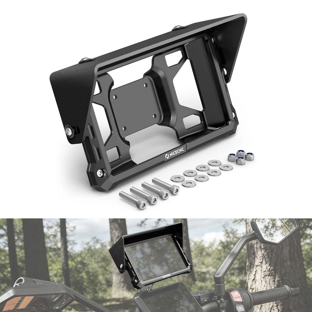 6-Inch Adjustable Sunshade Visor Kit for Garmin Zumo XT2 (2020–2023)