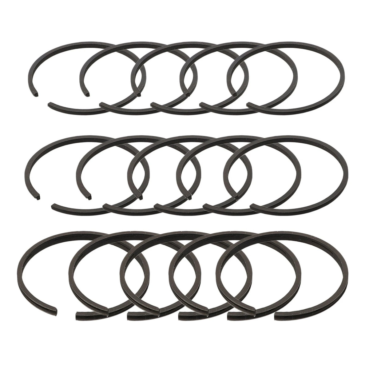 15pcs Piston Rings for Air Pump 48mm Bore Aluminum