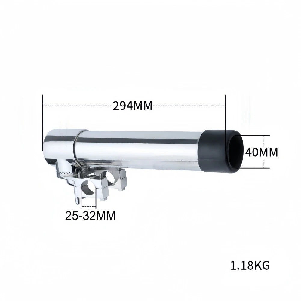 Stainless Steel Rod Holder Clamp Mount 25-32 mm for Boat (316 Grade)