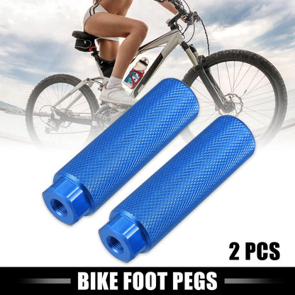 Aluminum Alloy Rear Foot Pegs for BMX MTB Bicycle with 3/8 Axle (Fit)