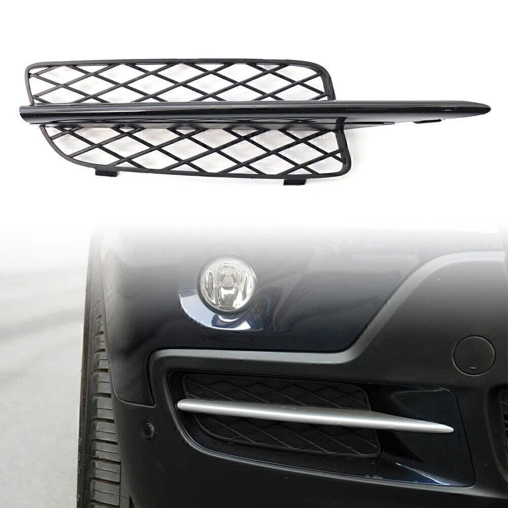 Fog Light Grill Trim for BMW X5 E70 (2007–2010) Right Side, Black, ABS