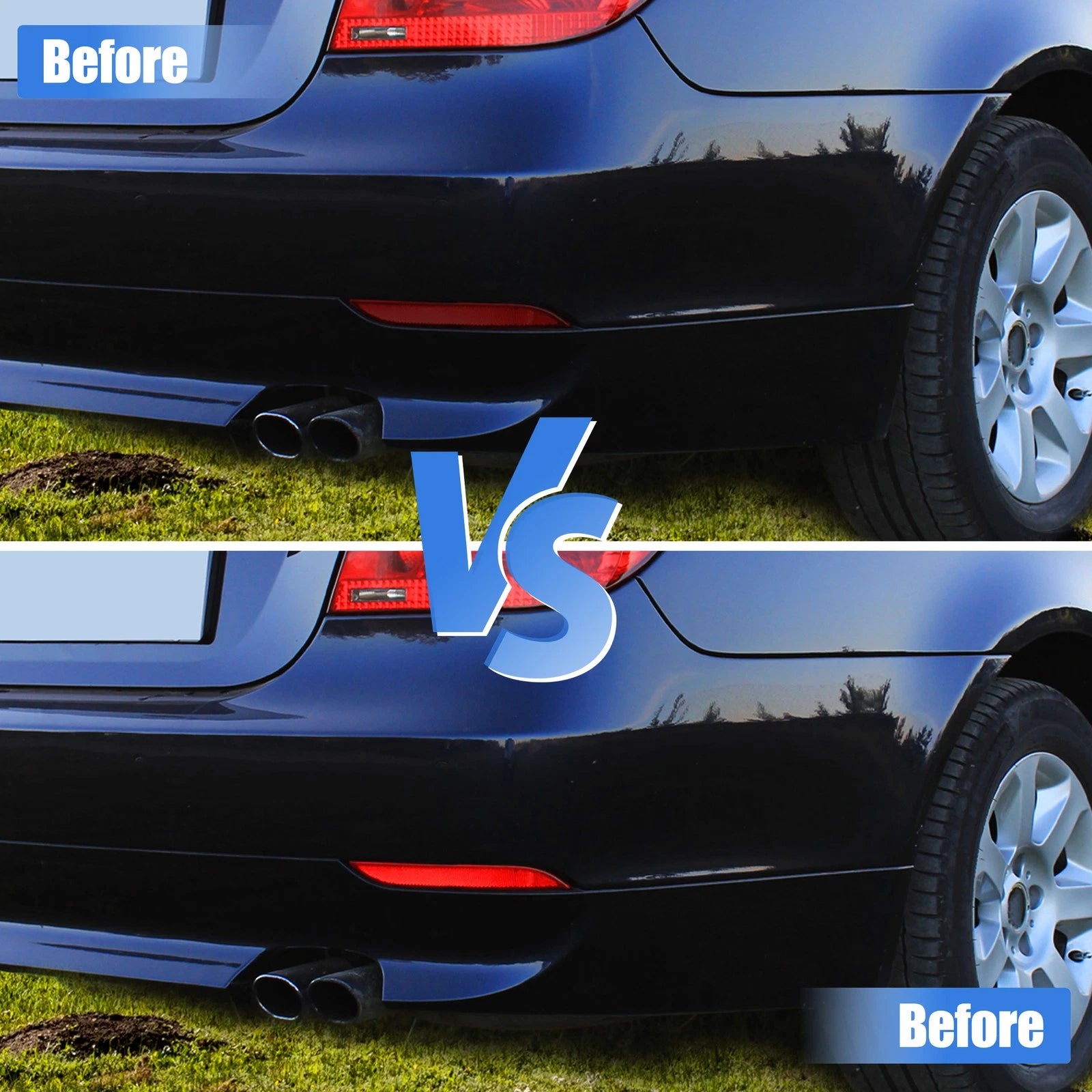 Rear Reflector Strip Pair Replacement for BMW 5 Series E60 E61 (2004–2007)