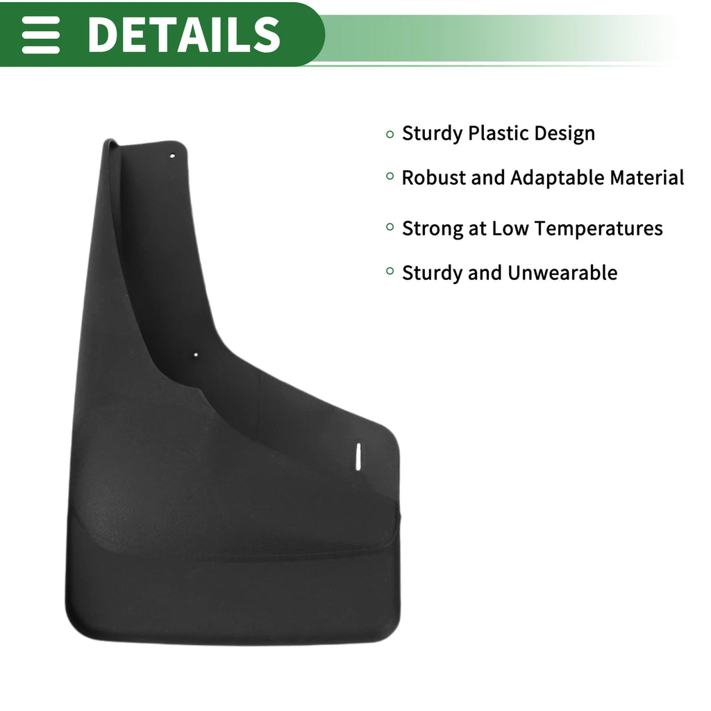 Mud Flaps Splash Guards for Chevrolet Silverado (1999–2006) W/ Mounts