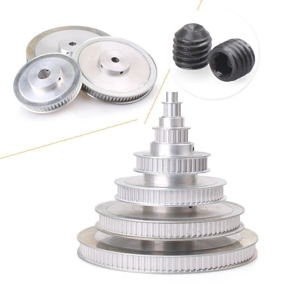 Timing Belt Pulley for 3D Printer (XL 10T-100T)
