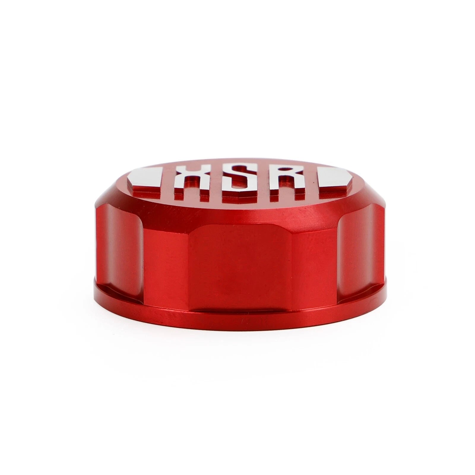 CNC Red Rear Brake Reservoir Cover Cap for Yamaha XSR 155 700 900 (2016–2023)