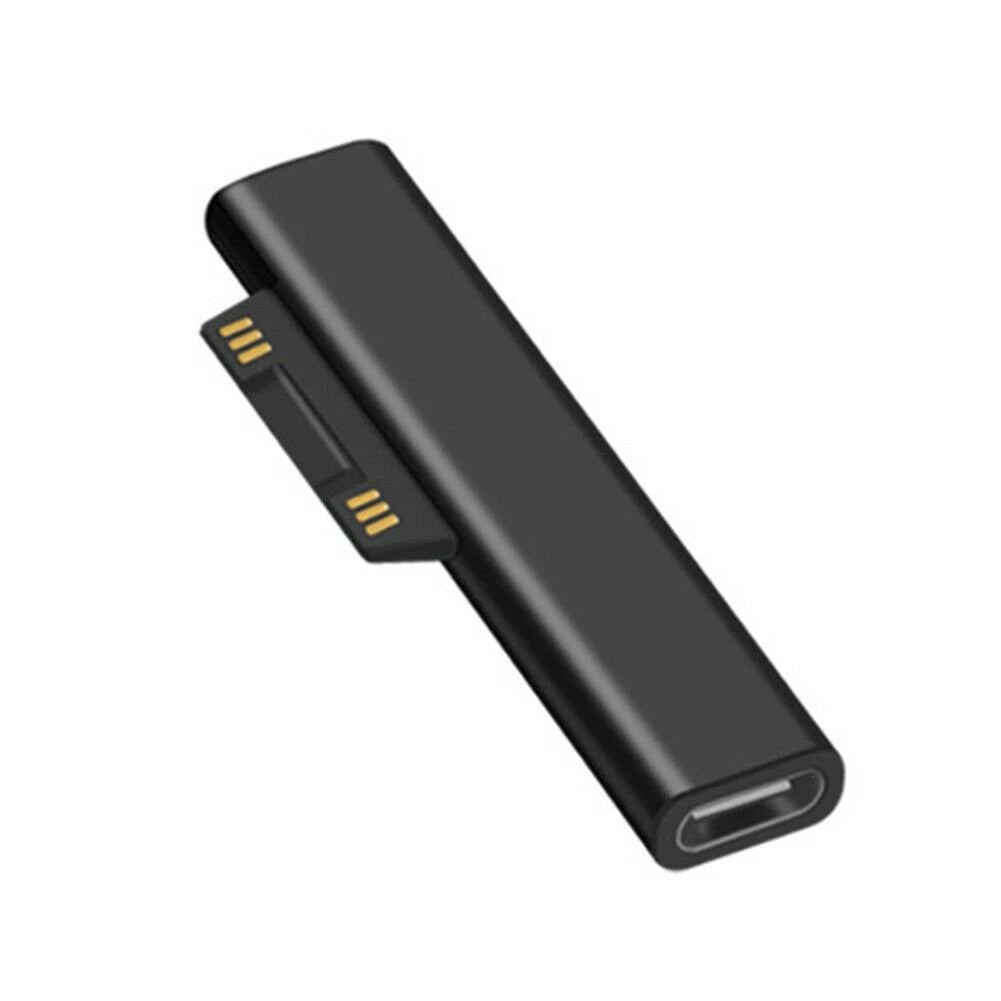 Type C to PD Fast Charging Plug Converter USB C Adapter for Microsoft (2015–2023)