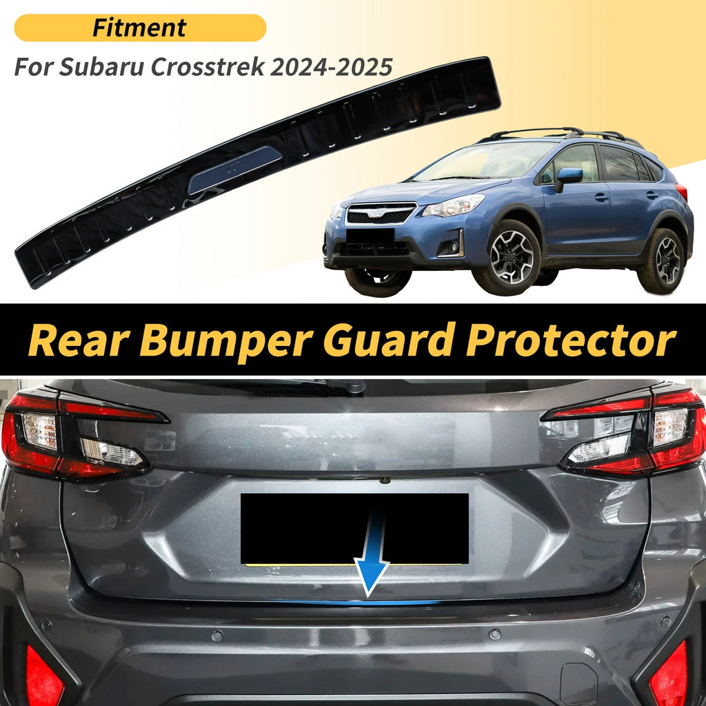 Bumper Guards for Subaru Crosstrek 2024-2025 Titanium Tone 1 Pc