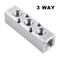 Manifold Blocks for - Threaded Aluminum, Anti-Oxidation