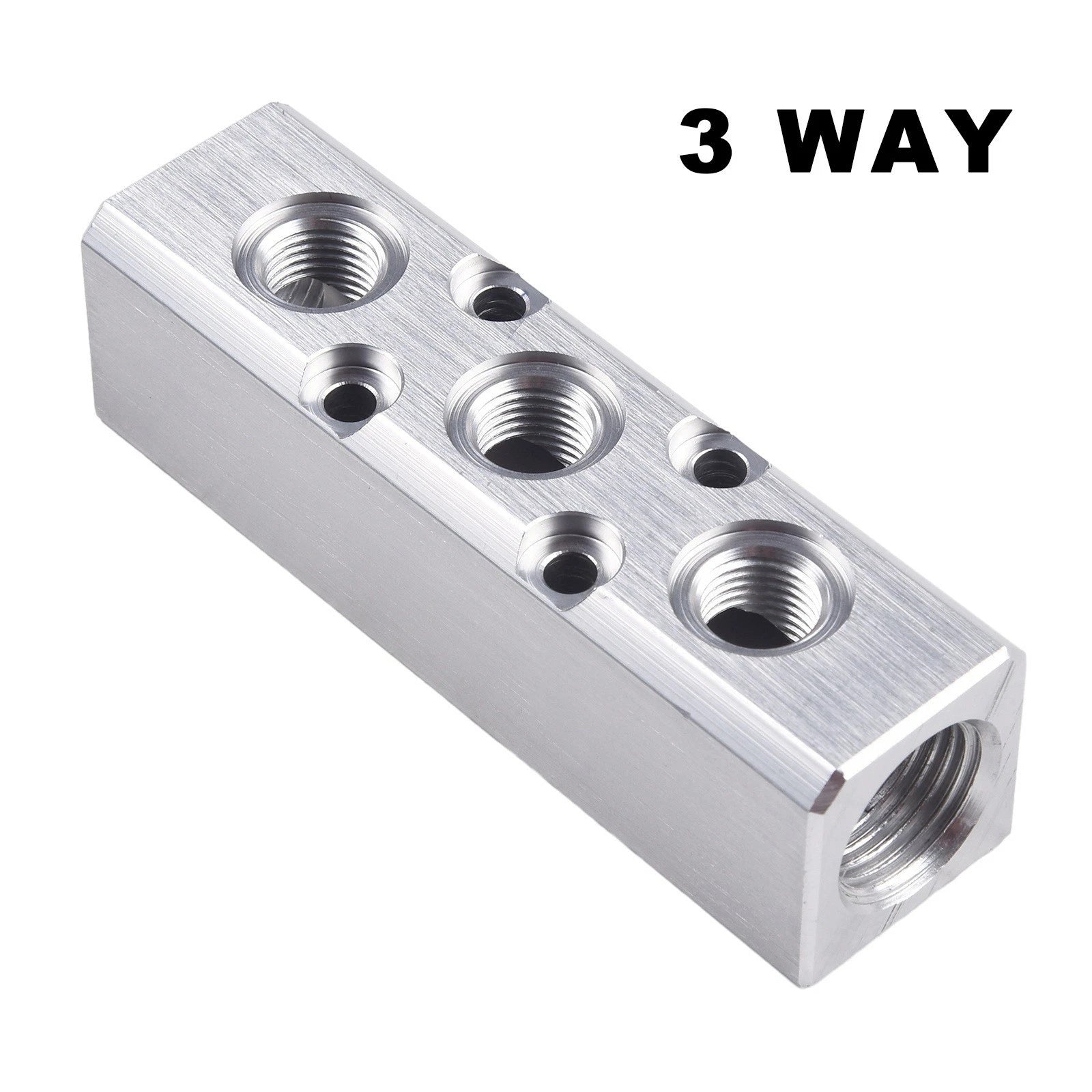 Manifold Blocks for - Threaded Aluminum, Anti-Oxidation