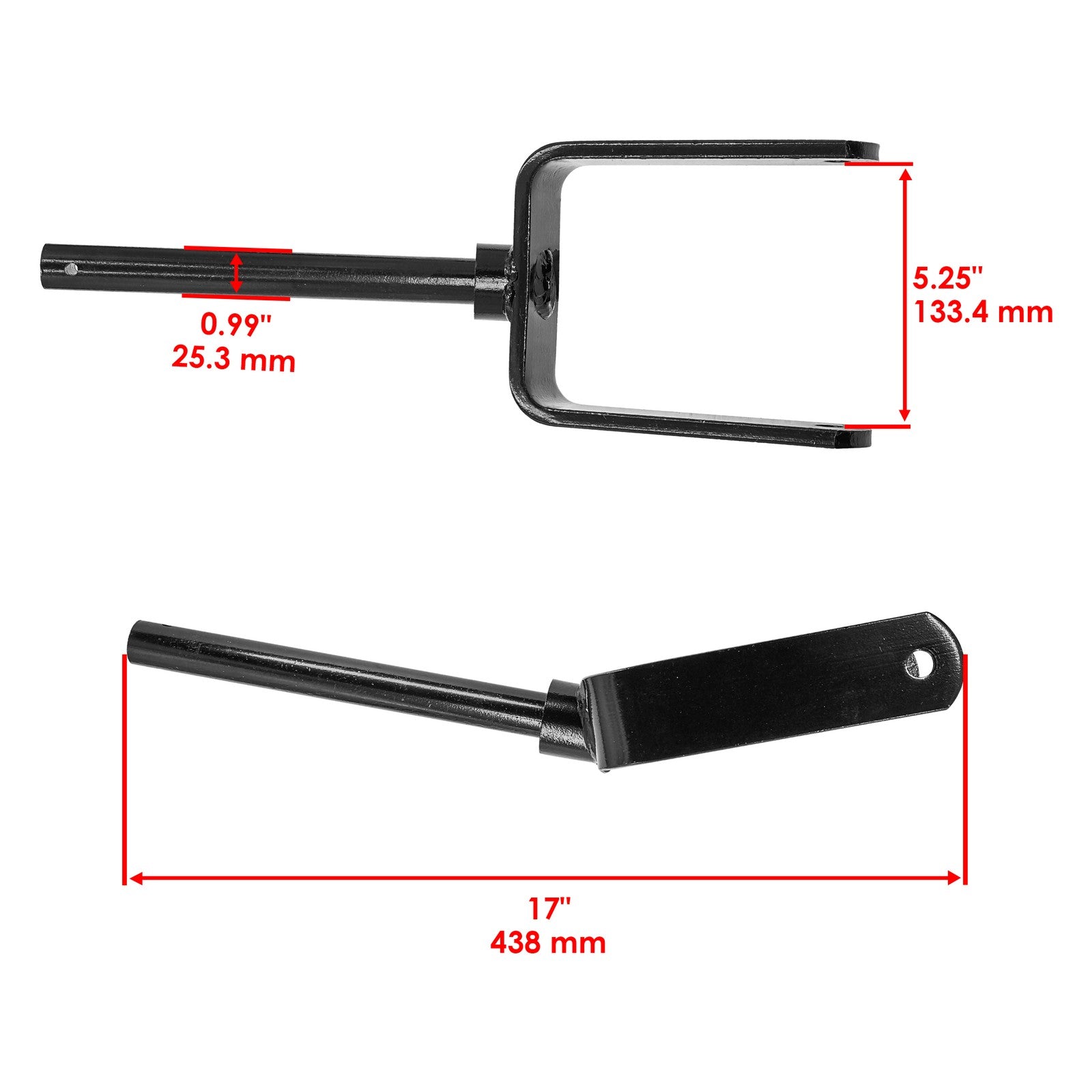 Wheel Yoke Fork Arm Replacement for Land Pride Finish Mower (2011–2011)