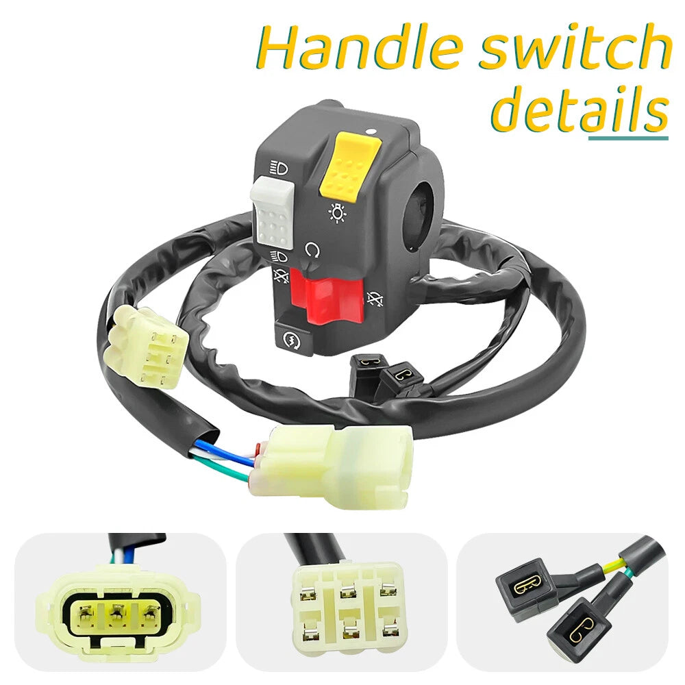 Left Handlebar Switch for Honda Sportrax 400 TRX400EX (1999–2004)