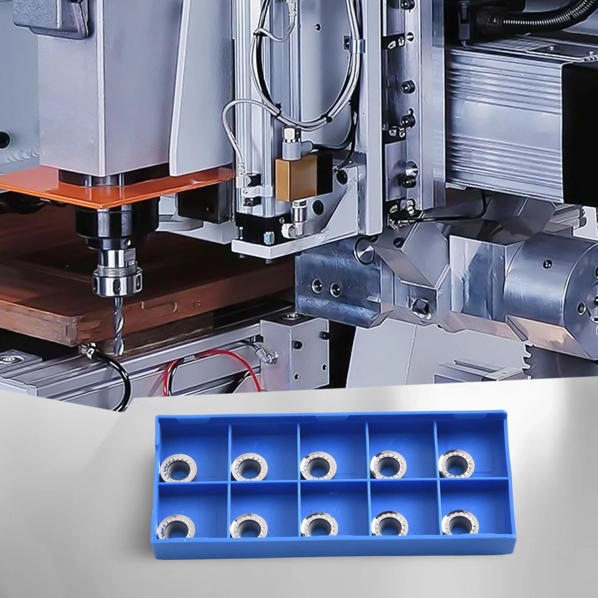 Carbide Milling Inserts Cutter Blade for R5 Circular (Aluminum)