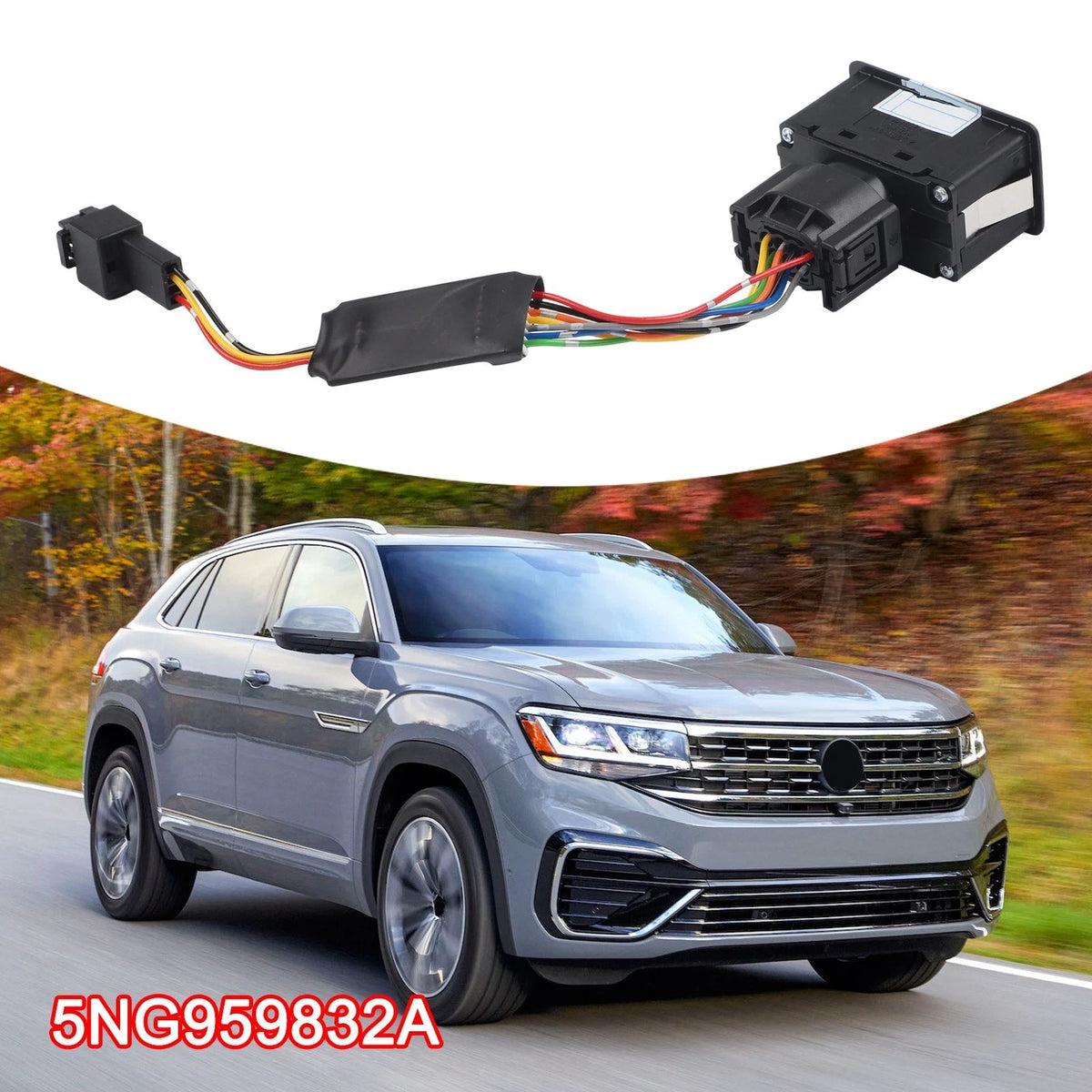 Electrical Delay Close Wiring for Tiguan and For Passat's Tailgates 5NG959832A