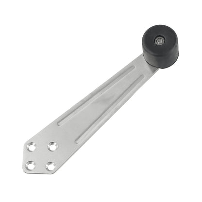 Door Stop Buffer for Wooden Door - Silver Stainless Steel 304