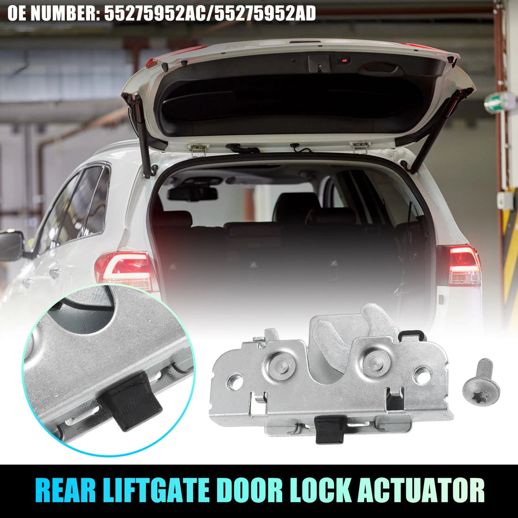 Set Rear Liftgate Door Lock Actuator Motor Replacement for Dodge Ram (2002–2018)