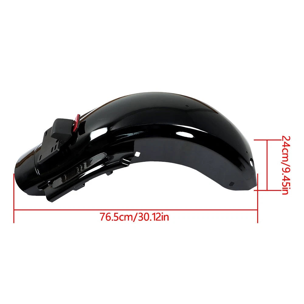 LED Rear Fender System for CVO Touring Electra Road Glide Road King (2009–2013)