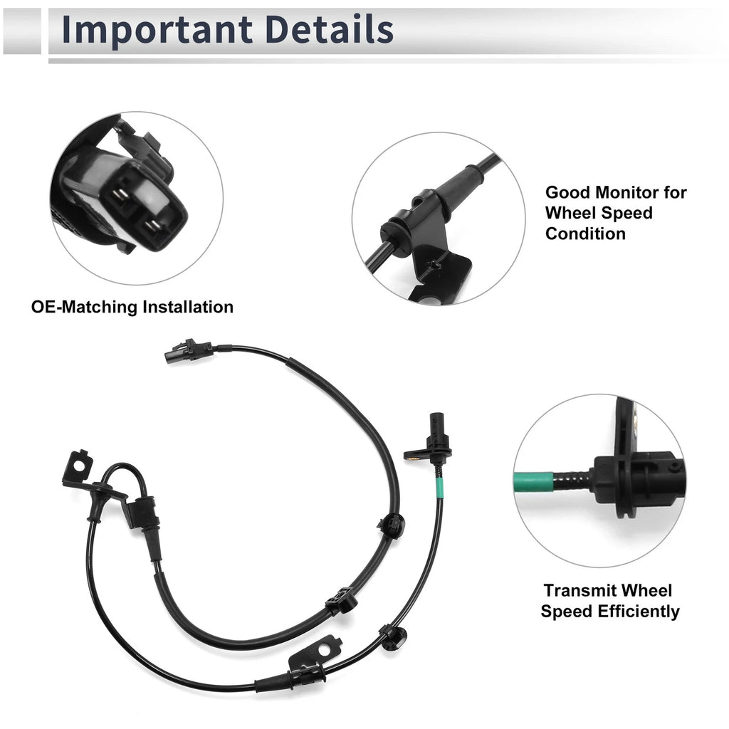 ABS Wheel Speed Sensor No. 59810D4000 for Kia Optima (2016–2020)