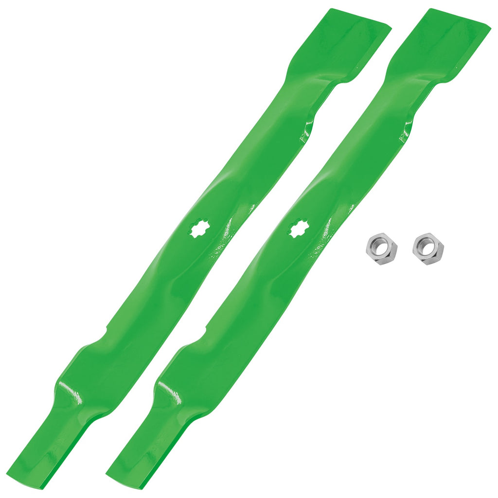 Deck Blade with Lock Nut for John Deere D100 D105 D110 D120 D125 (42") (2000–2019)