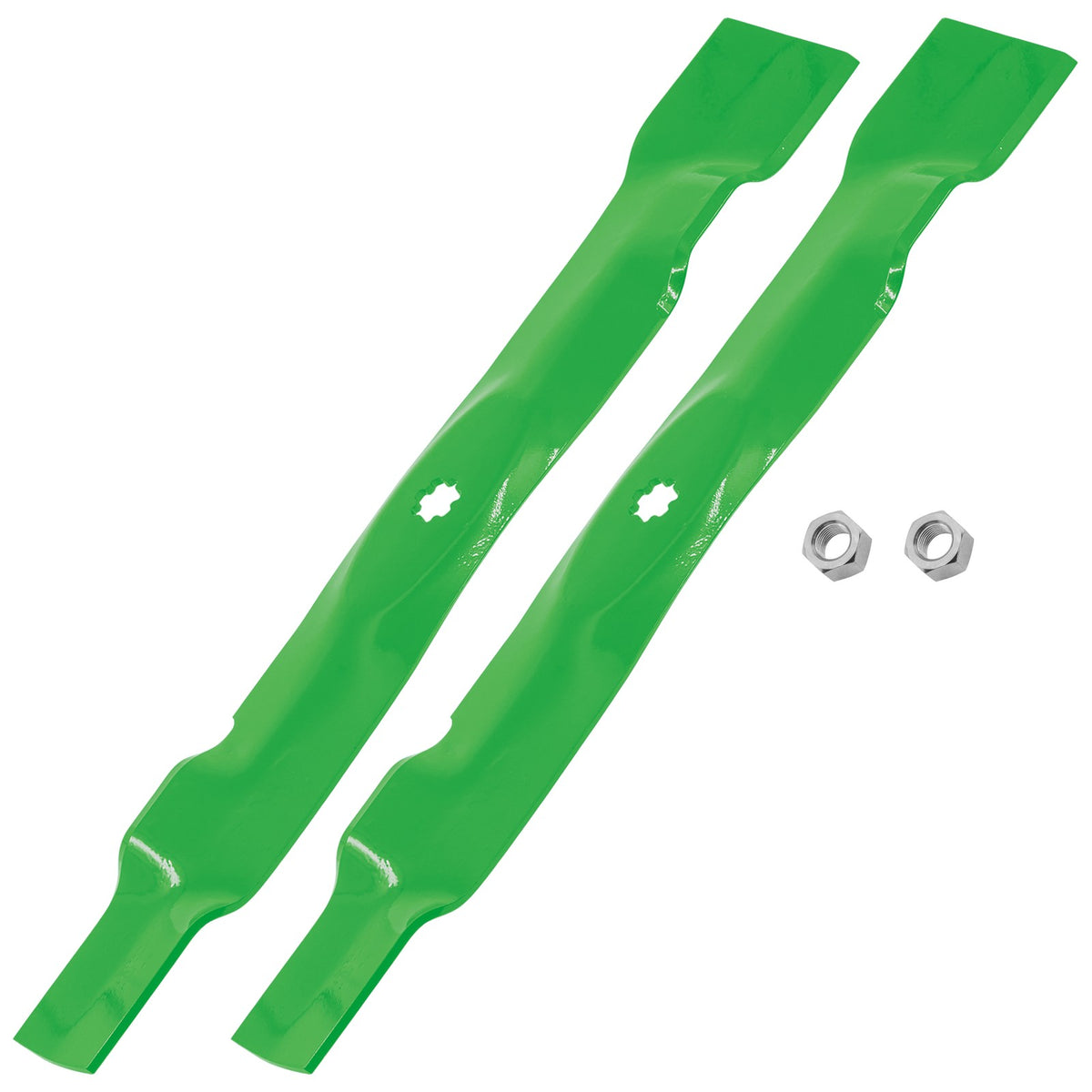 Deck Blade with Lock Nut for John Deere D100 D105 D110 D120 D125 (42") (2000–2019)