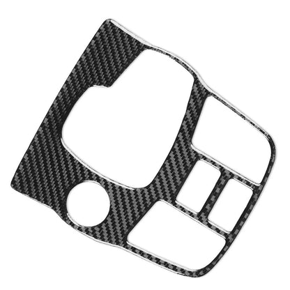 Carbon Fiber Gear Shift Panel Cover Trim for Jaguar F-Type (2013–2024)