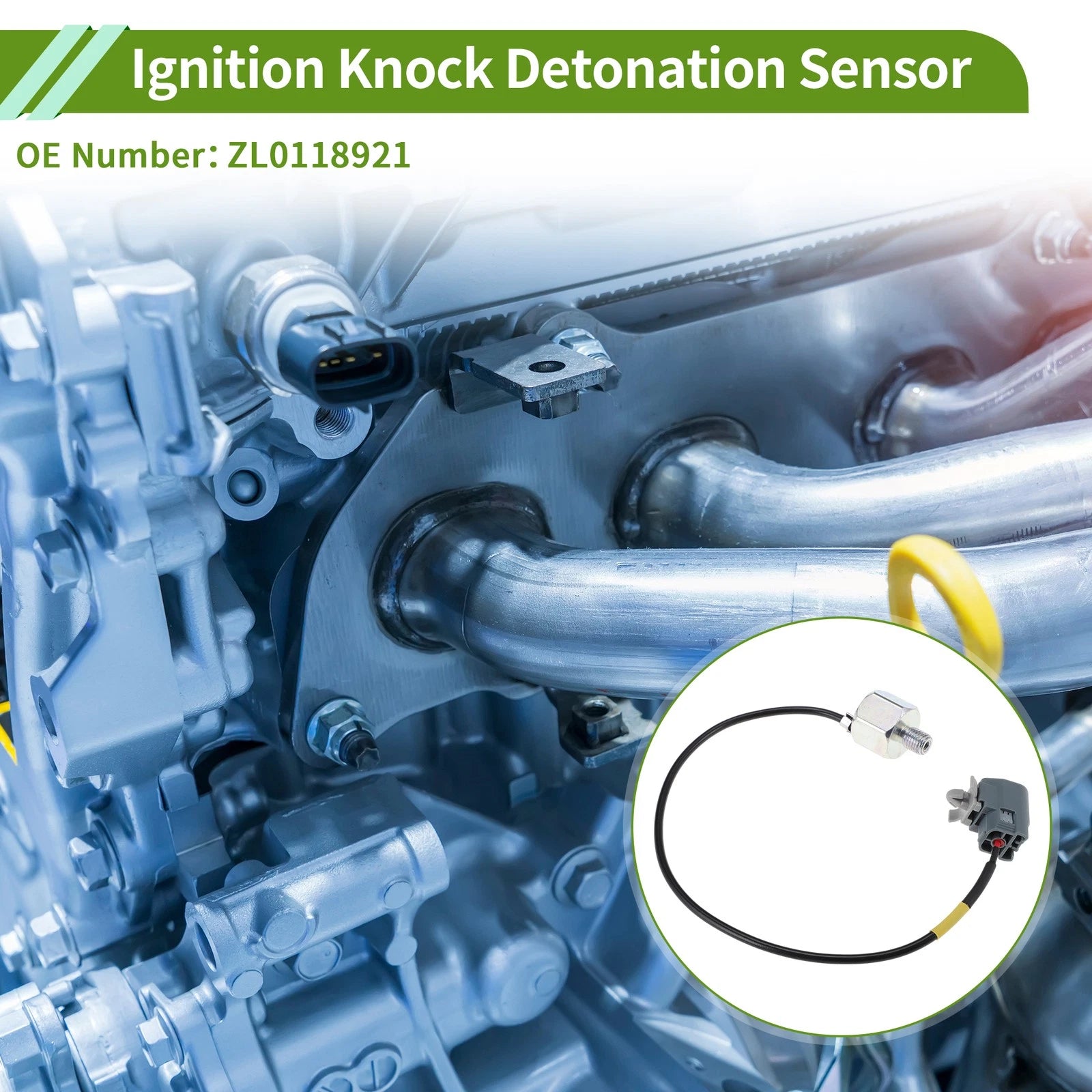 Ignition Knock Detonation Sensor for Mazda 2 (2003–2024) Replacement