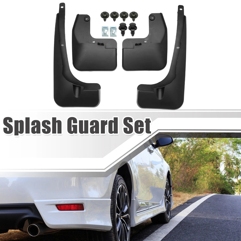 Front Rear Mud Flaps Splash Guards Replacement for Toyota RAV4 (2016–2018)