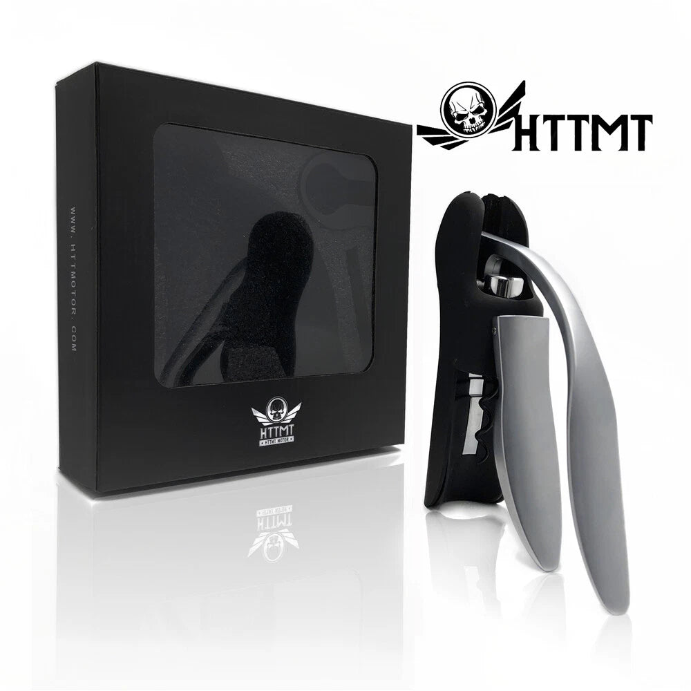 Portable Wine Bottle Opener with Foil Cutter Tool