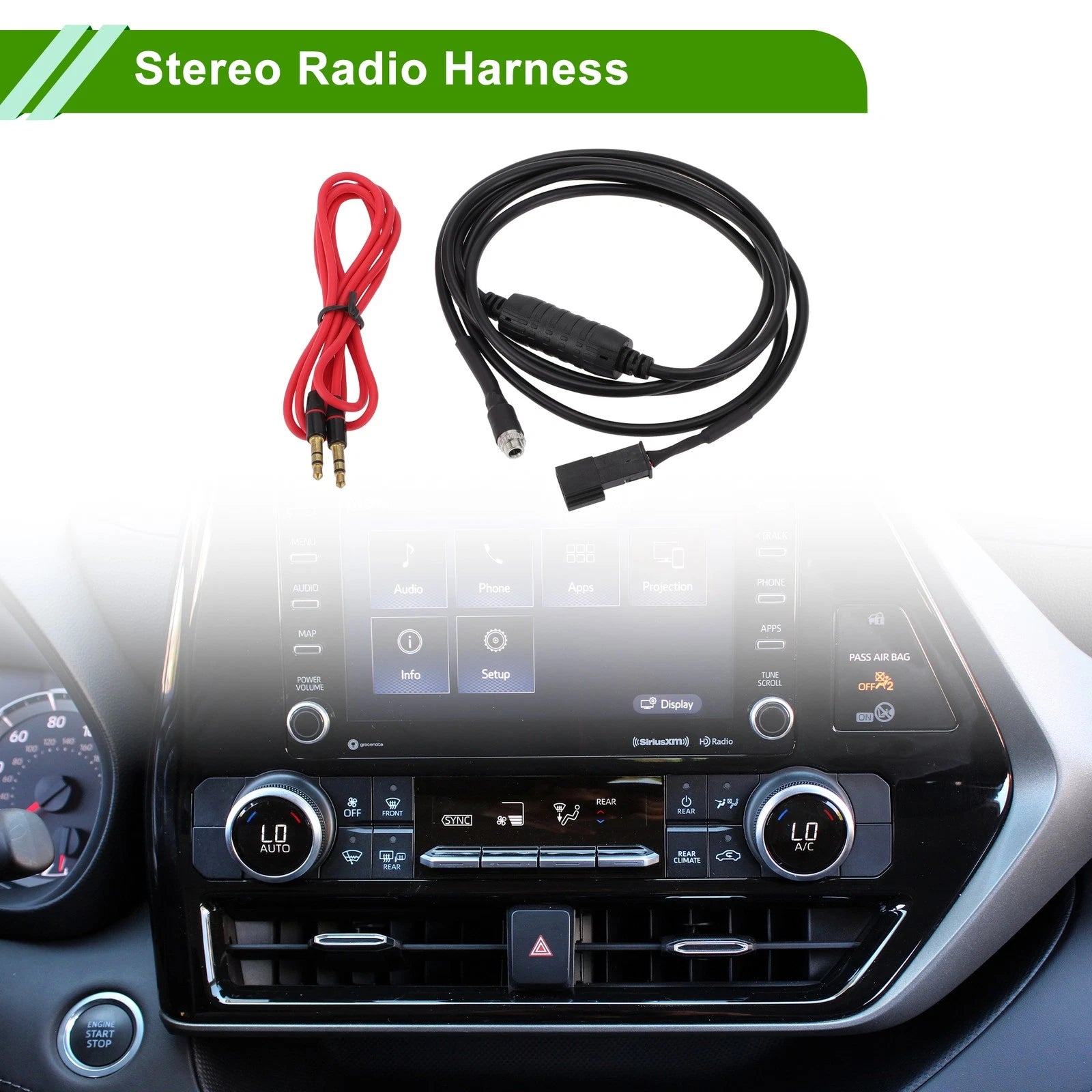 Bluetooth AUX Radio Harness Adapter Cable for BMW Z4 E85 (2003–2008)