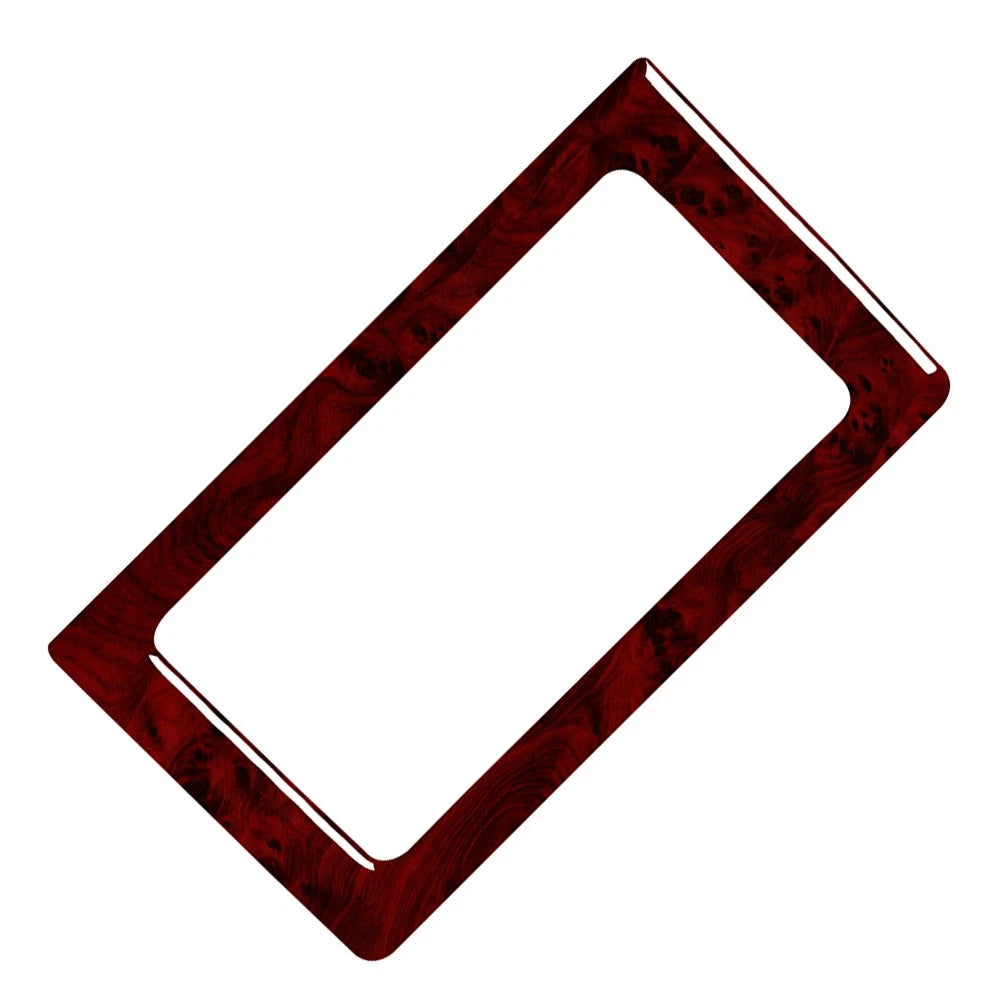 Red Wood Grain Rear Storage Box Frame Cover Trim for BMW 3 Series E36 (1994–1996)