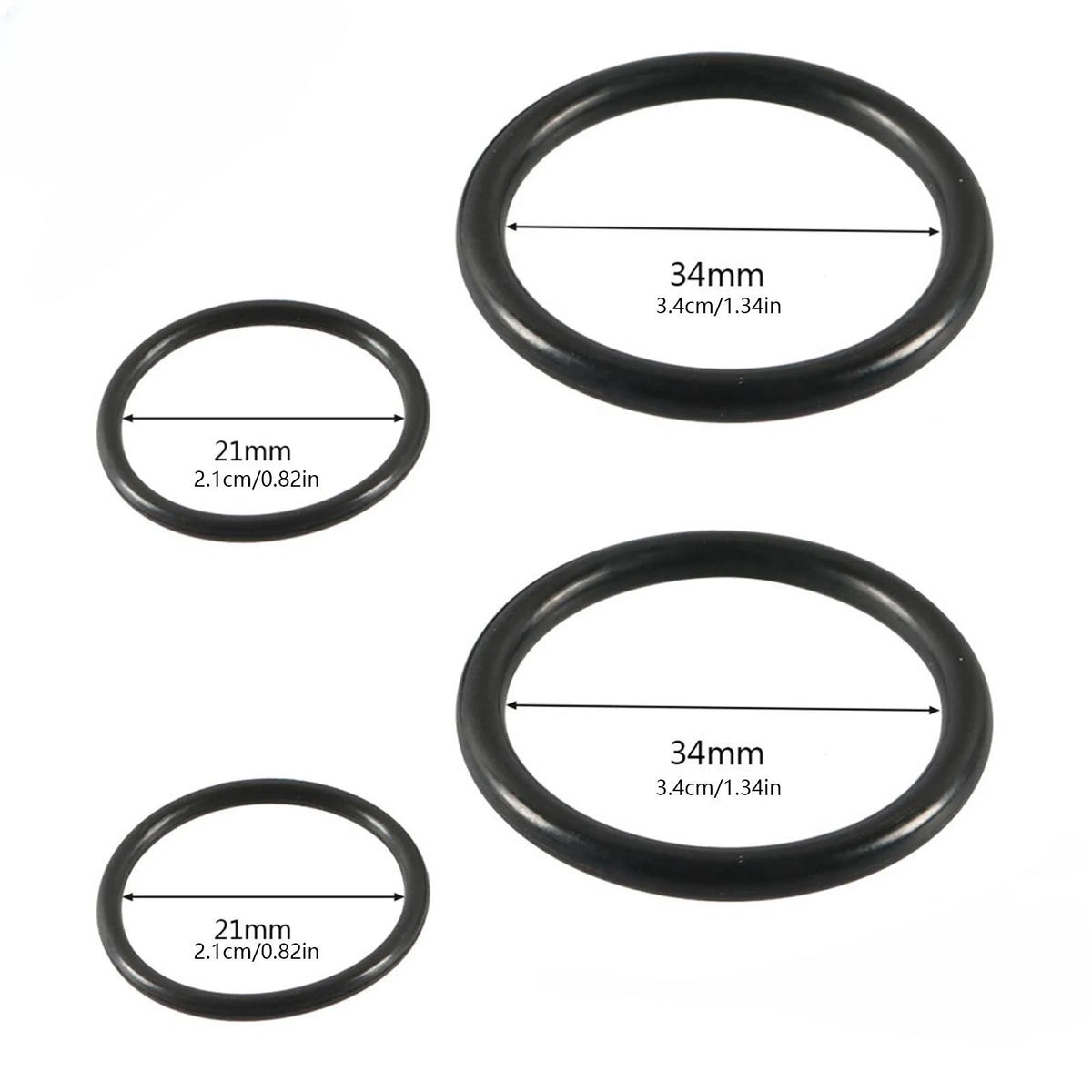 Set of 4 O-ring Solenoid Valve Seals for BMW Vanos (E81–E85)