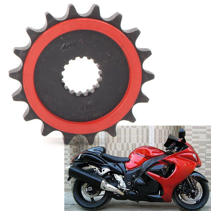 18T Rubber Cushioned Front Sprocket for Suzuki GSXR1300 (2008–2018)