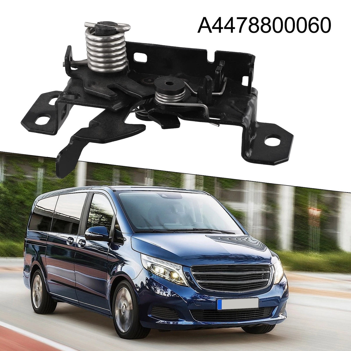 Hood Lock for Mercedes Vito W477 (Metal Construction)