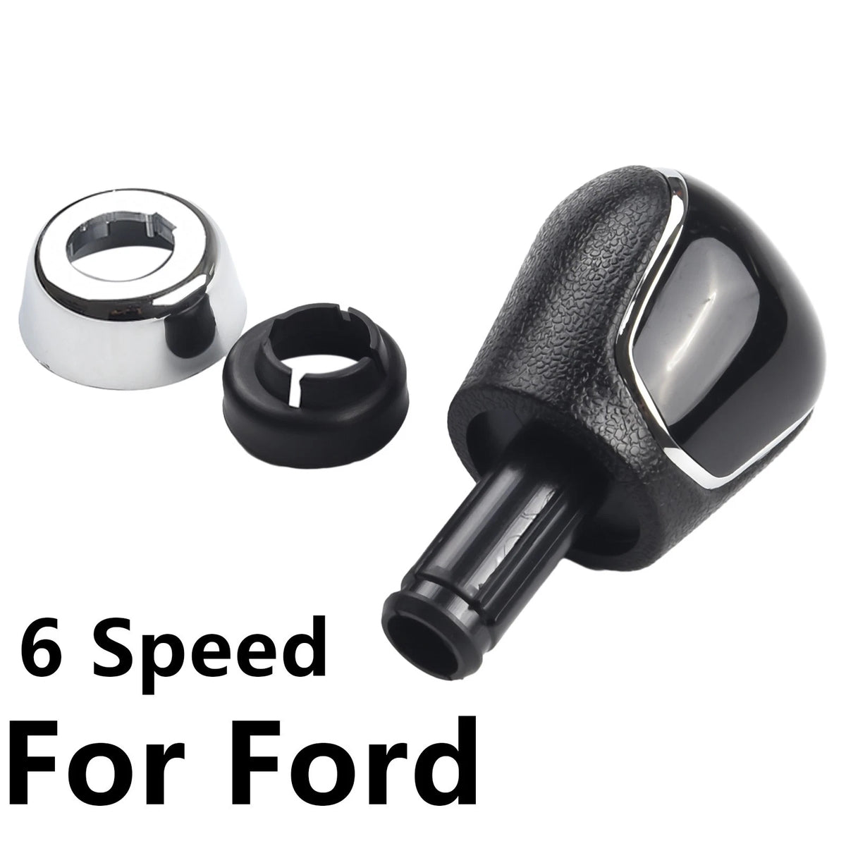 Black Manual Gear Shift Knob for Ford Vehicles