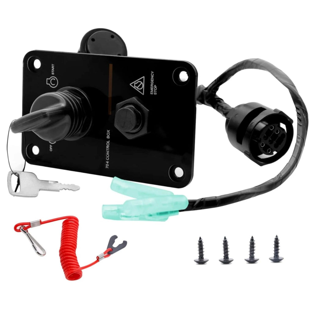 Outboard Key Switch Assembly for Yamaha (704-82570-12-00)