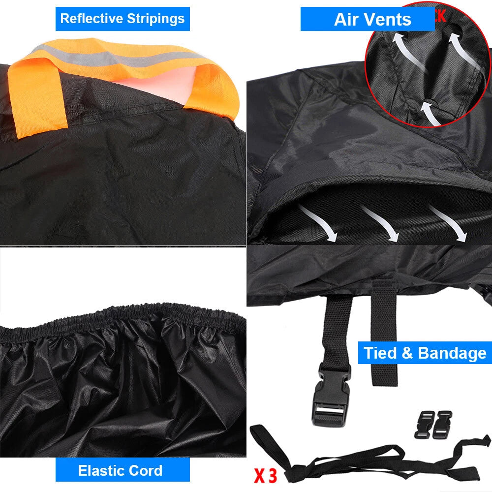 Utility Vehicle Storage Cover for Waterproof UV Protection