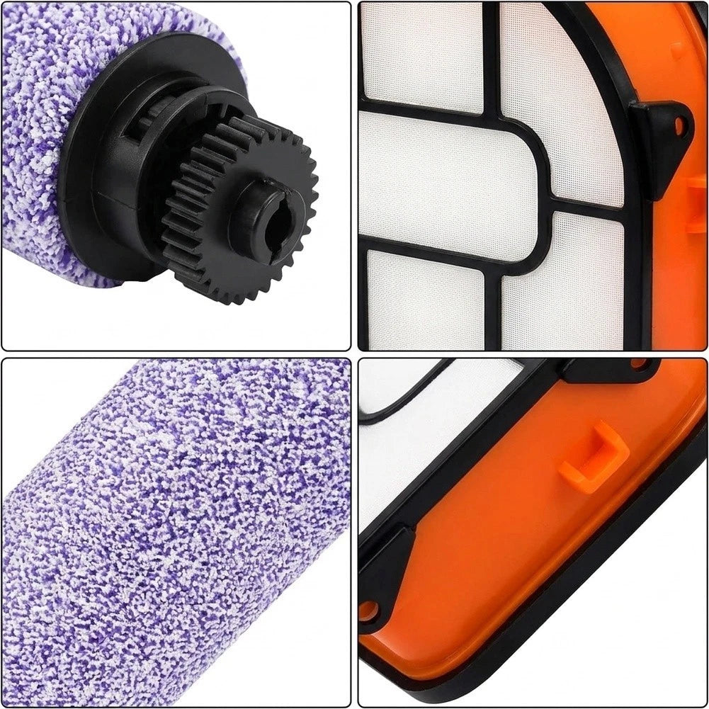 Roller Brush Set for Automotive Cleaning (2010–2023)