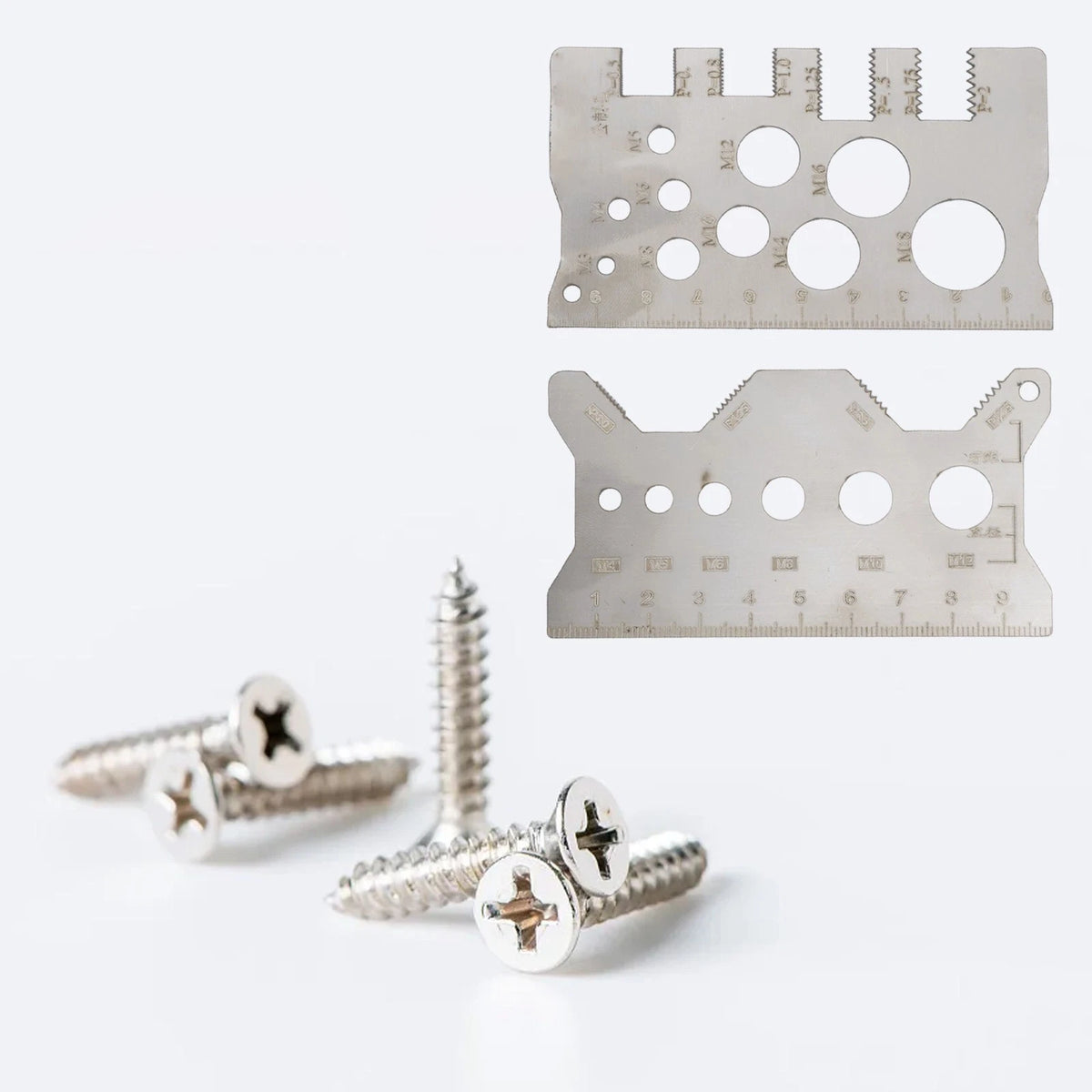 2X Screw Thread Pitch Gauge for Exact Measurements