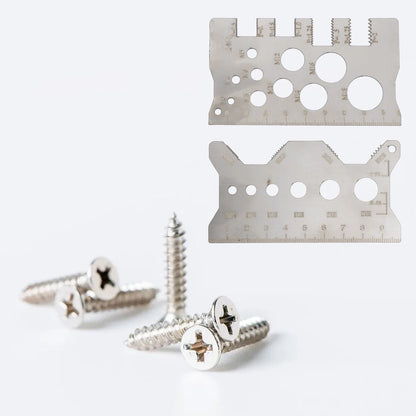 2X Screw Thread Pitch Gauge for Exact Measurements