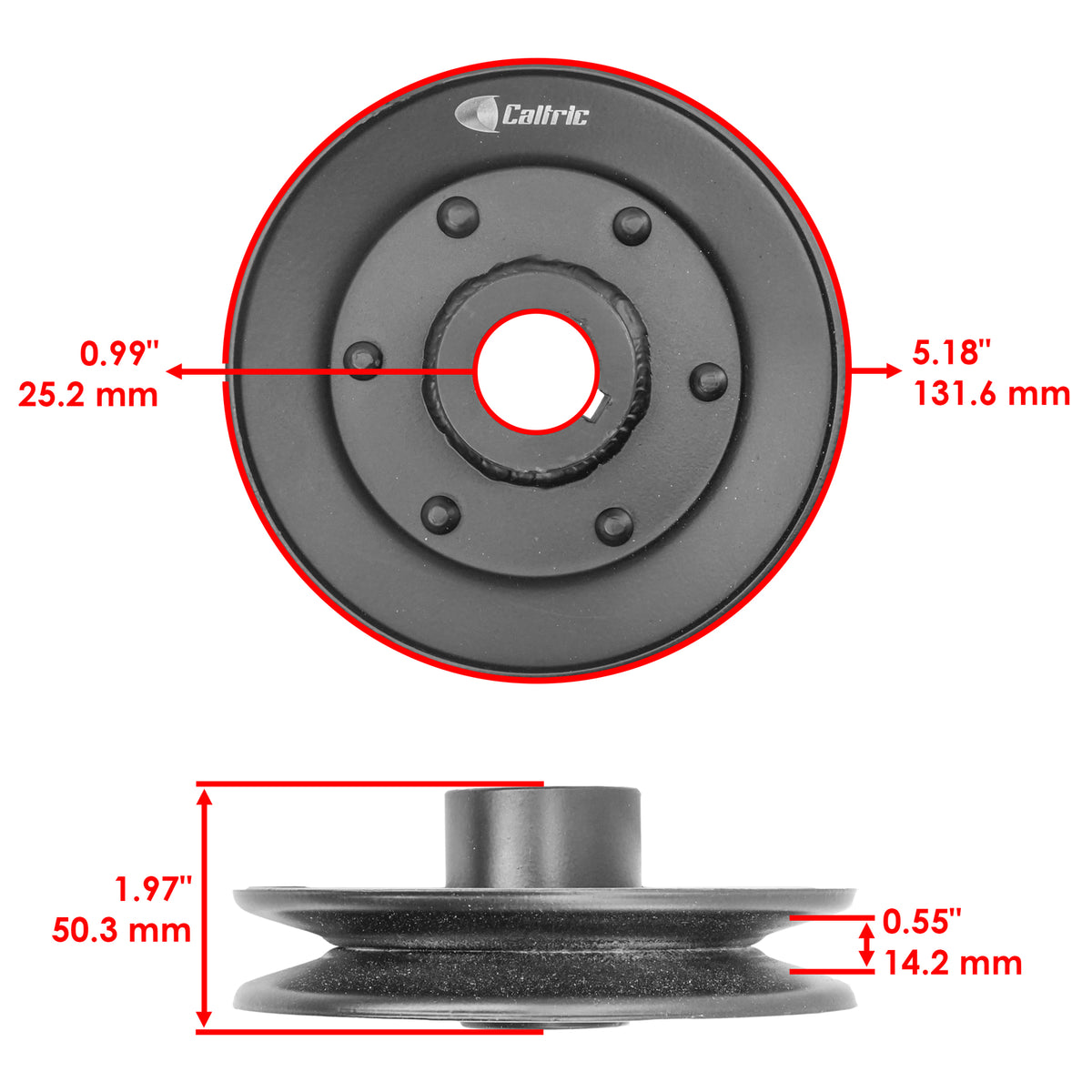 Drive Pulley Replacement for John Deere LX172 LX173 LX176 LX178 LX186 (2010–2018)