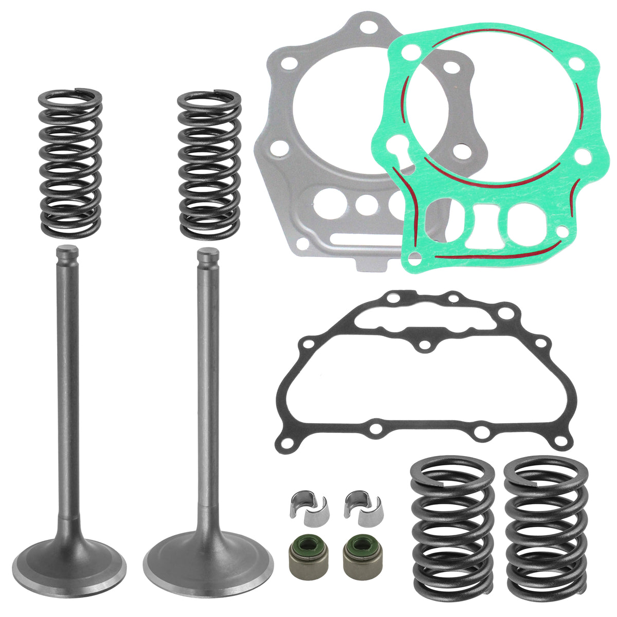 Intake Exhaust Valve Kit for Honda TRX500FE Foreman 500 ES (2005–2011)