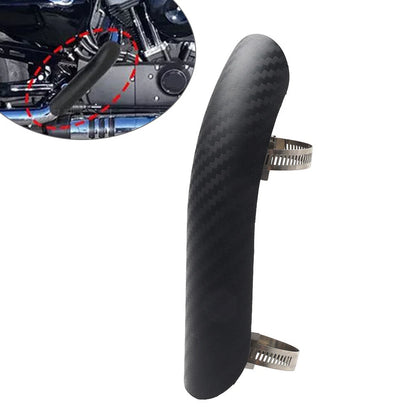 Universal Exhaust Muffler Pipe Heat Shield Cover with Clamp