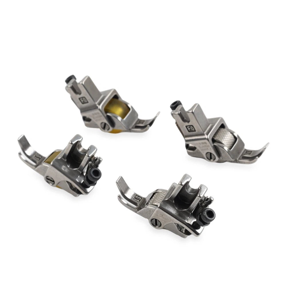 Adjustable Zipper Wheel Roller Presser Foot for Industrial Sewing Machines