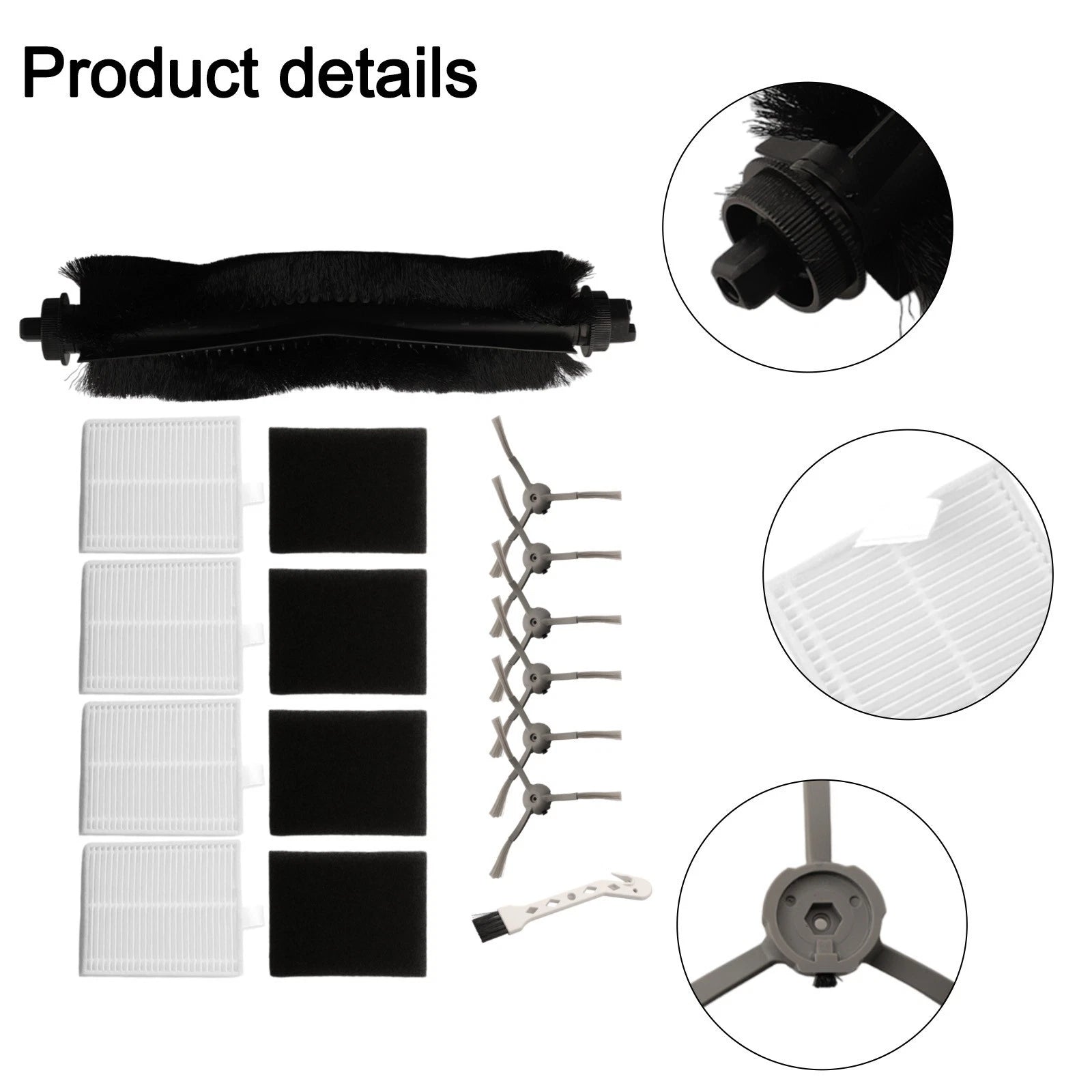 Replacement Brushes and Filters for Eufy L60 L50 Robot Vacuum