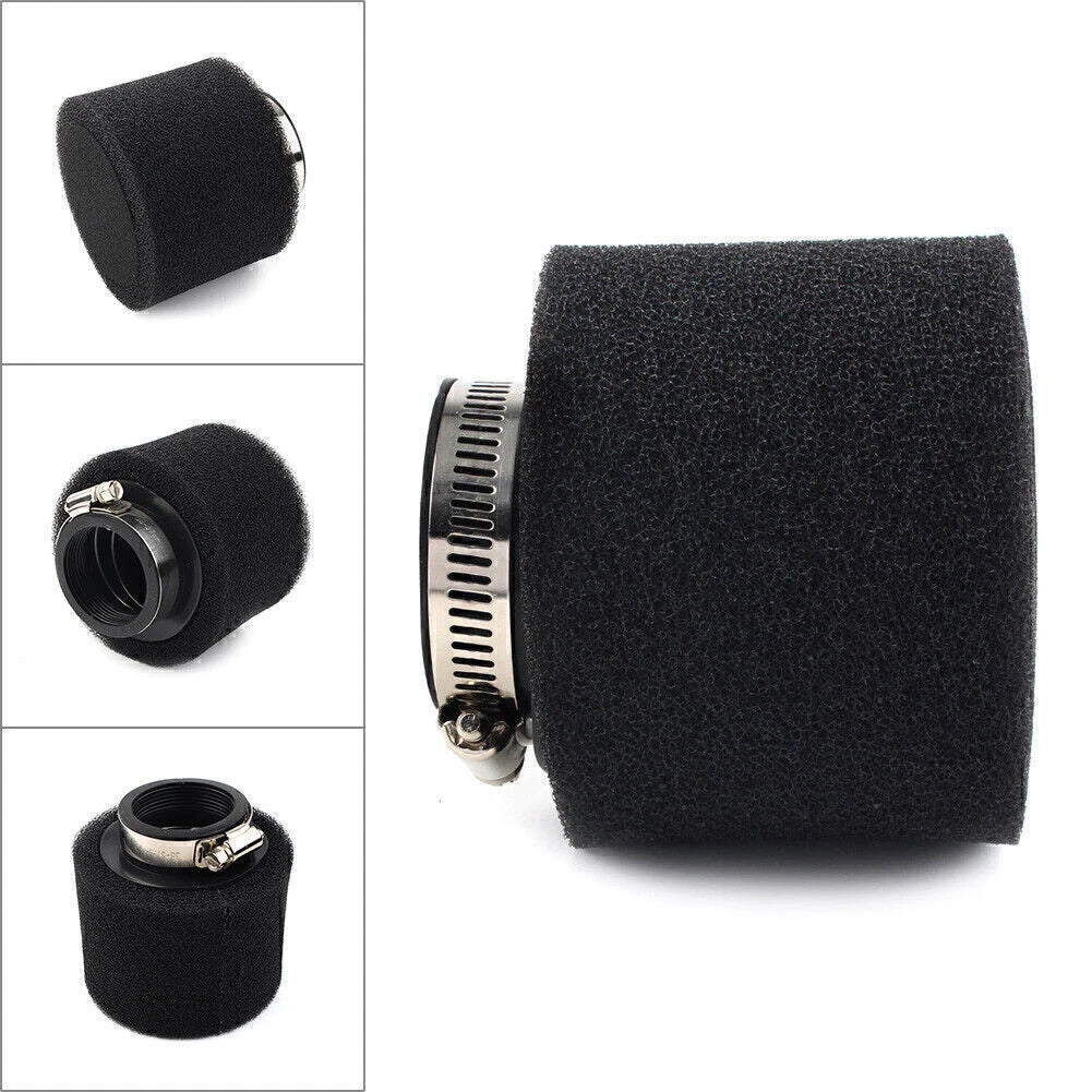 48mm Air Filter for ATV Go Kart Moped Scooter Pocket Dirt (Black)