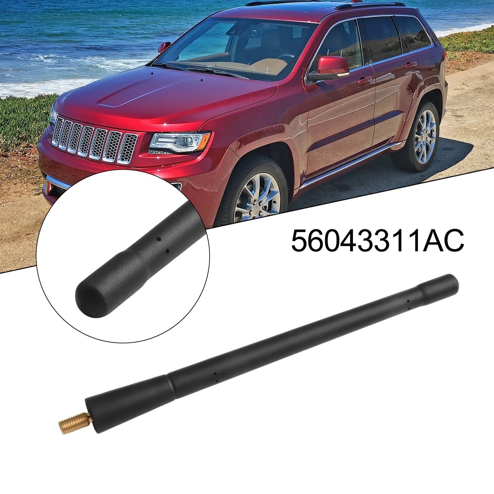 Antenna Pole for Jeep Grand Cherokee (2001–2016)
