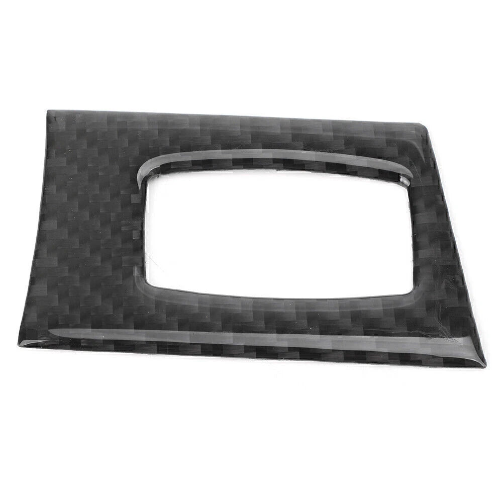 Carbon Fiber Switch Buttons Decor Frame Cover Trim for BMW E90 E92 E93 (2007–2013)