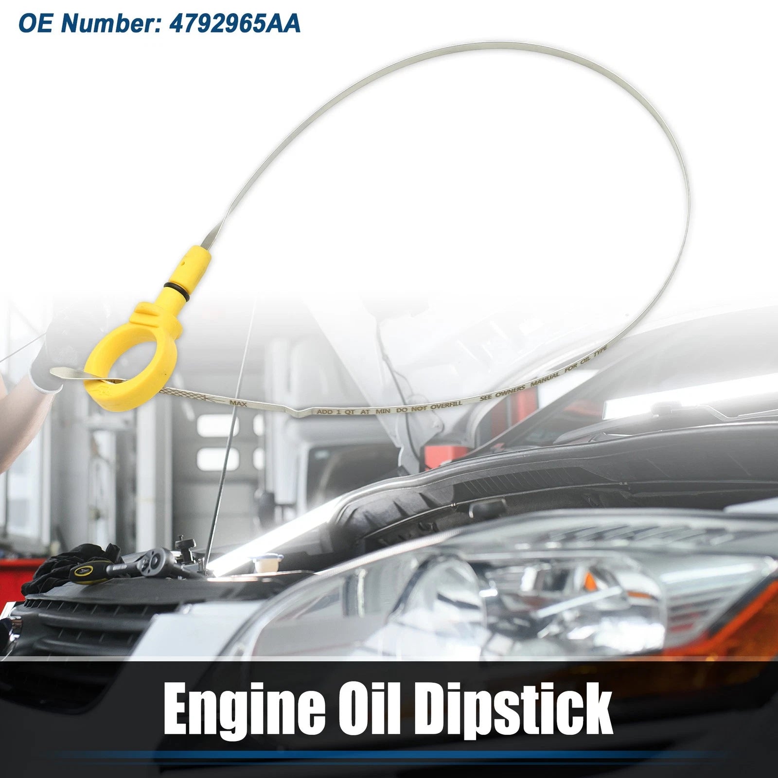 Engine Oil Level Indicator Dipstick Replacement for Chrysler 300 (2005–2010)